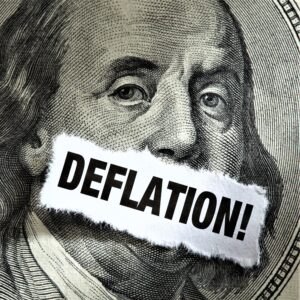 money supply deflation